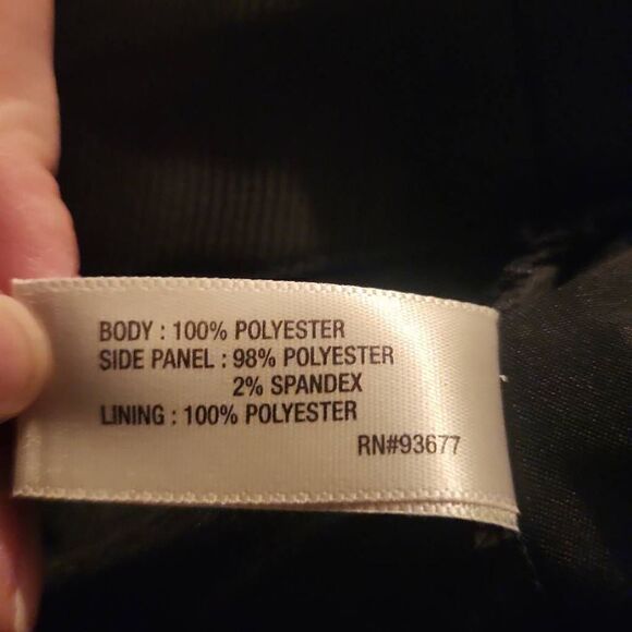 I Heart Ronson Ladies Size 12 Black Sequin A-Line Skirt - Picture 6 of 6